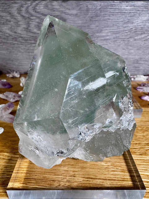 Ultra Rare Himalayan Green Chlorite Phantom Quartz - Collectors Piece Two - Crystals & Reiki