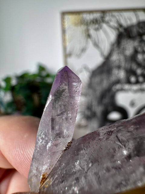Vera Cruz Amethyst Pendant – Spiritual Alignment & Light Clarity - Crystals & Reiki