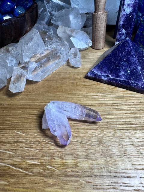 Vera Cruz Amethyst - Piece 3 | Strengthens Psychic Abilities - Crystals & Reiki