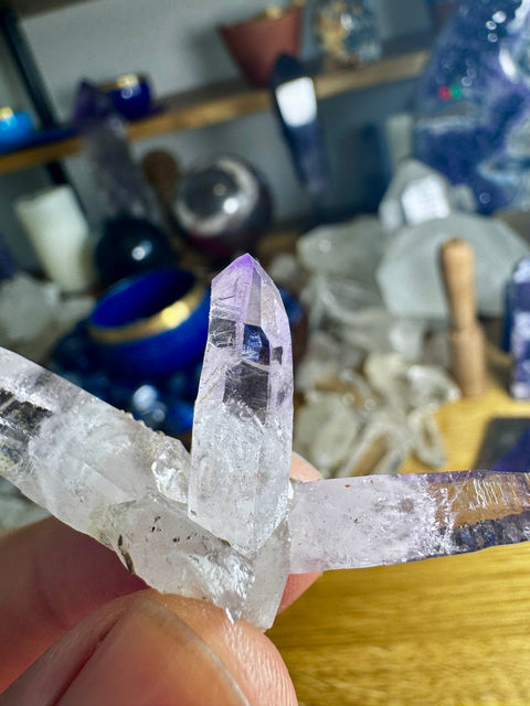 Vera Cruz Amethyst - Piece 4 | Strengthens Intuition - Crystals & Reiki