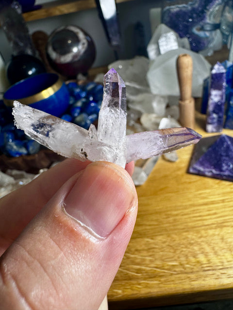 Vera Cruz Amethyst - Piece 4 | Strengthens Intuition - Crystals & Reiki