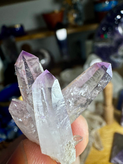 Vera Cruz Amethyst - Piece 7 | Activates Third Eye & Crown - Crystals & Reiki