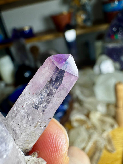 Vera Cruz Amethyst - Piece 7 | Activates Third Eye & Crown - Crystals & Reiki