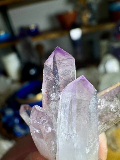 Vera Cruz Amethyst - Piece 7 | Activates Third Eye & Crown - Crystals & Reiki