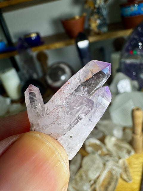 Vera Cruz Amethyst - Piece 7 | Activates Third Eye & Crown - Crystals & Reiki