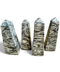 Zebra Jasper Towers - Alleviate Stress - Crystals & Reiki