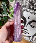 Large Pastel Purple Fluorite Point 618g - Crystals & Reiki