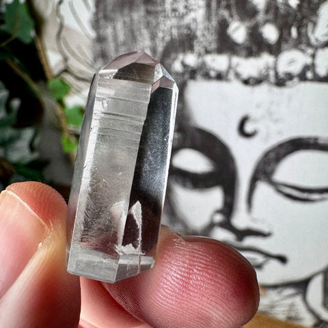 Phantom Lemurian Quartz Point (11.39g) | For Inner Harmony - Crystals & Reiki