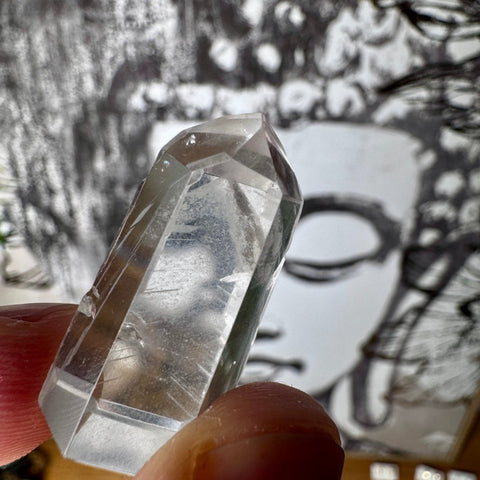 Phantom Lemurian Quartz Point (12.43g) | For Personal Growth - Crystals & Reiki
