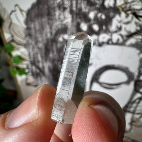 Phantom Lemurian Quartz Point (6.28g) | For Spiritual Enlightenment - Crystals & Reiki