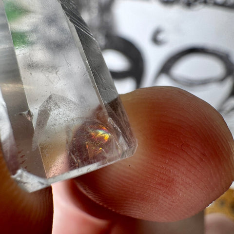 Phantom Lemurian Quartz Point (7.36g) | For Focused Energy - Crystals & Reiki