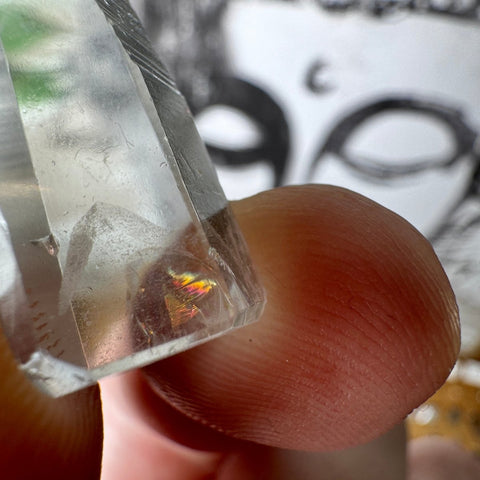 Phantom Lemurian Quartz Point (7.36g) | For Focused Energy - Crystals & Reiki