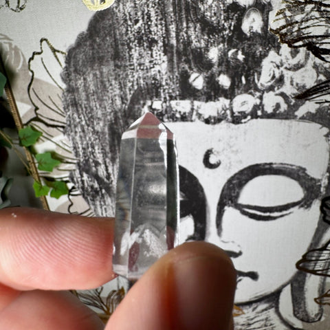 Phantom Lemurian Quartz Point (8.03g) | For Self - Discovery - Crystals & Reiki