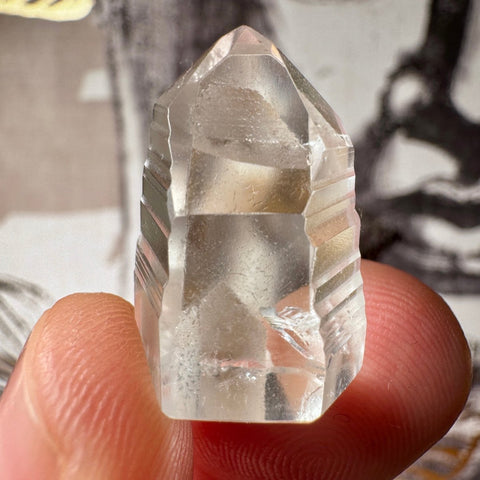 Phantom Lemurian Quartz Point (8.66g) for Spiritual Insight - Crystals & Reiki