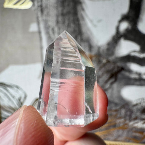 Phantom Lemurian Quartz Point (8.66g) for Spiritual Insight - Crystals & Reiki