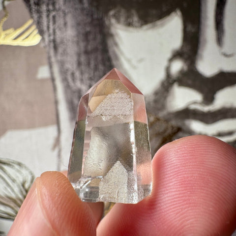 Phantom Lemurian Quartz Point (8.66g) for Spiritual Insight - Crystals & Reiki