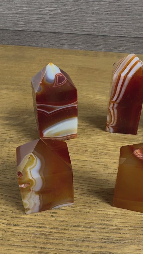 Carnelian Small Obelisk Tower Points