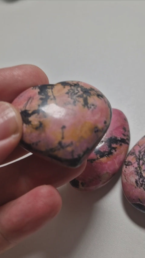 Rhodonite Heart - Promote Self Love