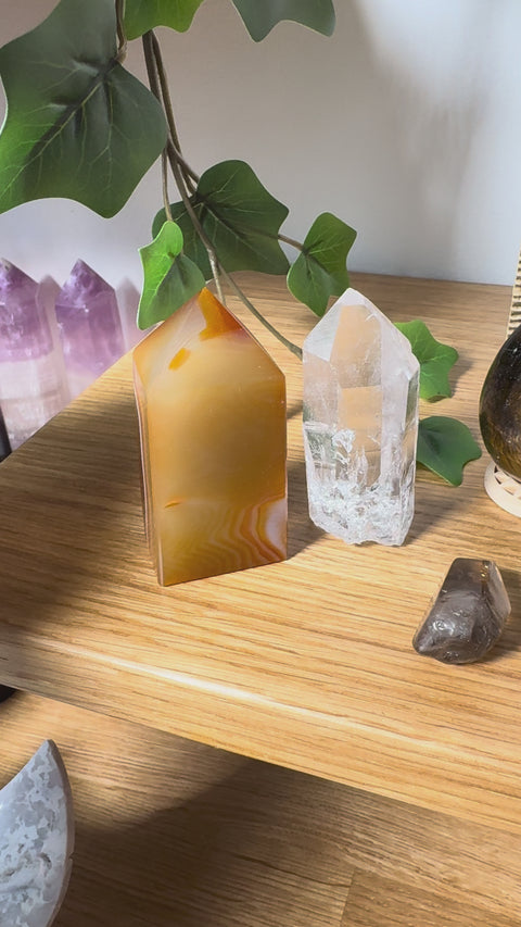 Abundance & Manifestation Crystal Pack – Wealth, Courage & Amplified Intentions